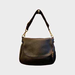 Large Tom Ford Jennifer Shoulder Bag Black